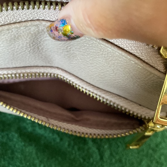 Merona blush/lavenderand gold clutch - Picture 7 of 9